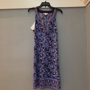 Magnolia Grace Trim Knit Dress NWT